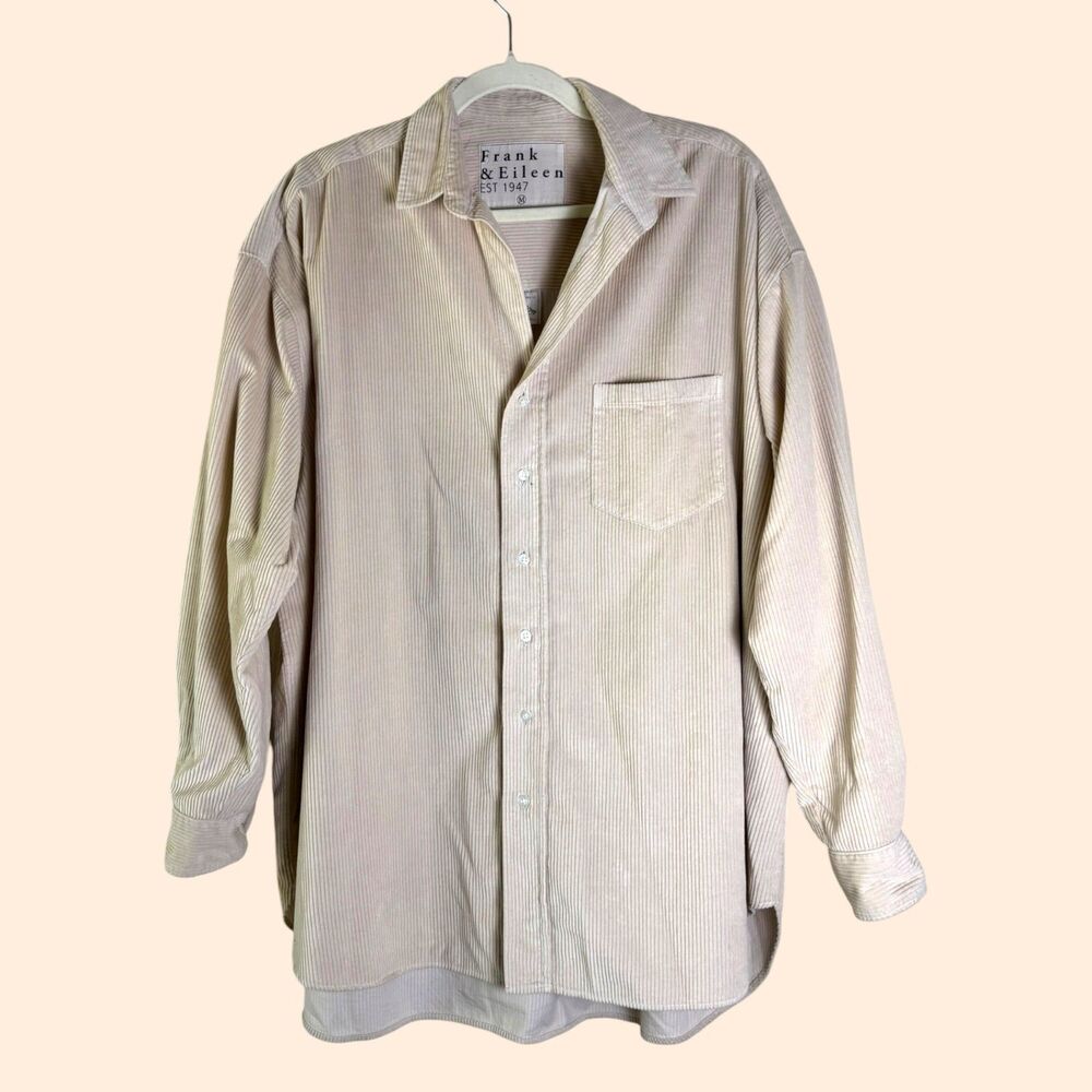 Frank Eileen Shirley Oversized Corduroy Shirt
